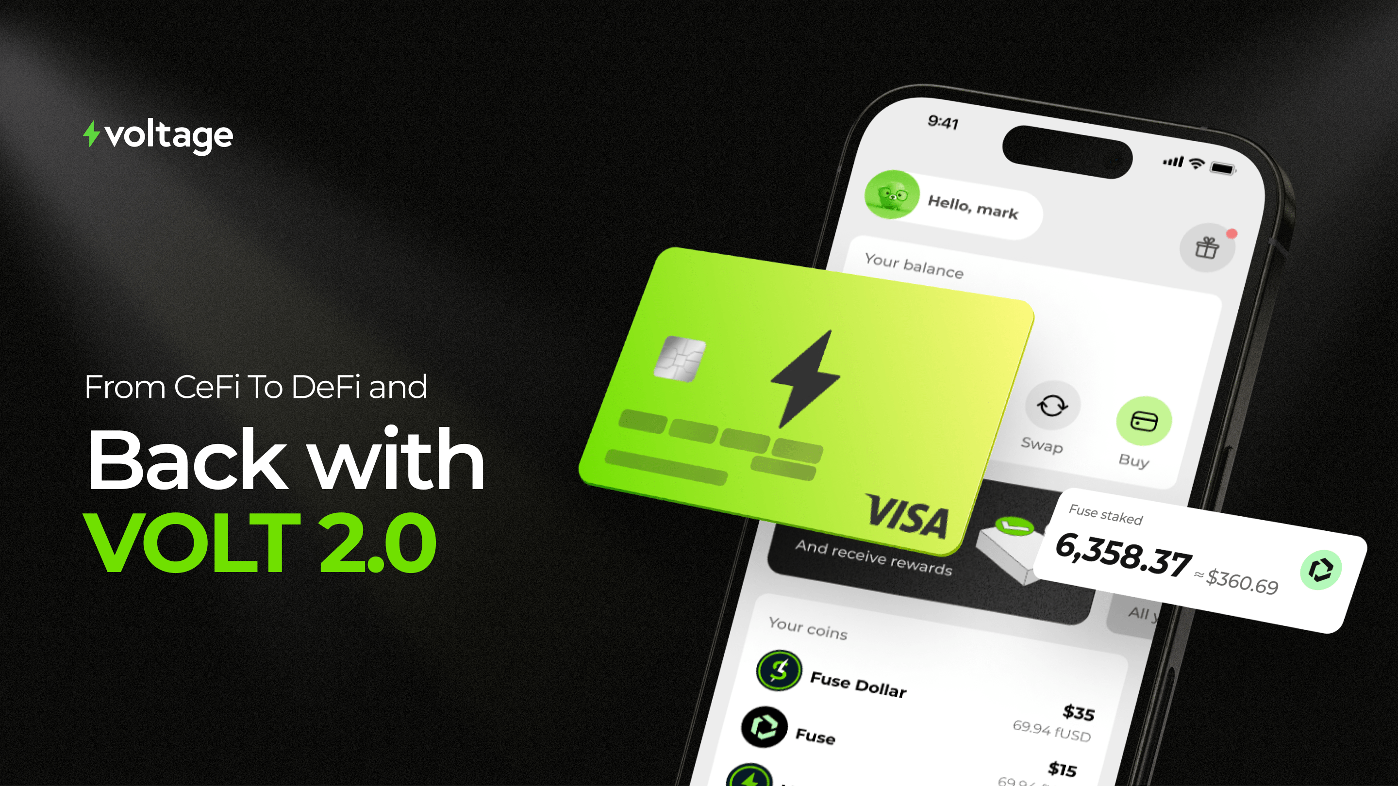 Voltage Finance is excited to announce VOLT 2.0, a major milestone that will bridge the gap between traditional finance and Web3 payments, simplifying DeFi adoption for millions worldwide.